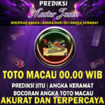 Prediksi Macau 00.00 WIB Kamis 1 Agustus 2024. Prediksi Macau jitu merupakan salah satu metode/cara untuk mendapatkan bocoran angka hari ini